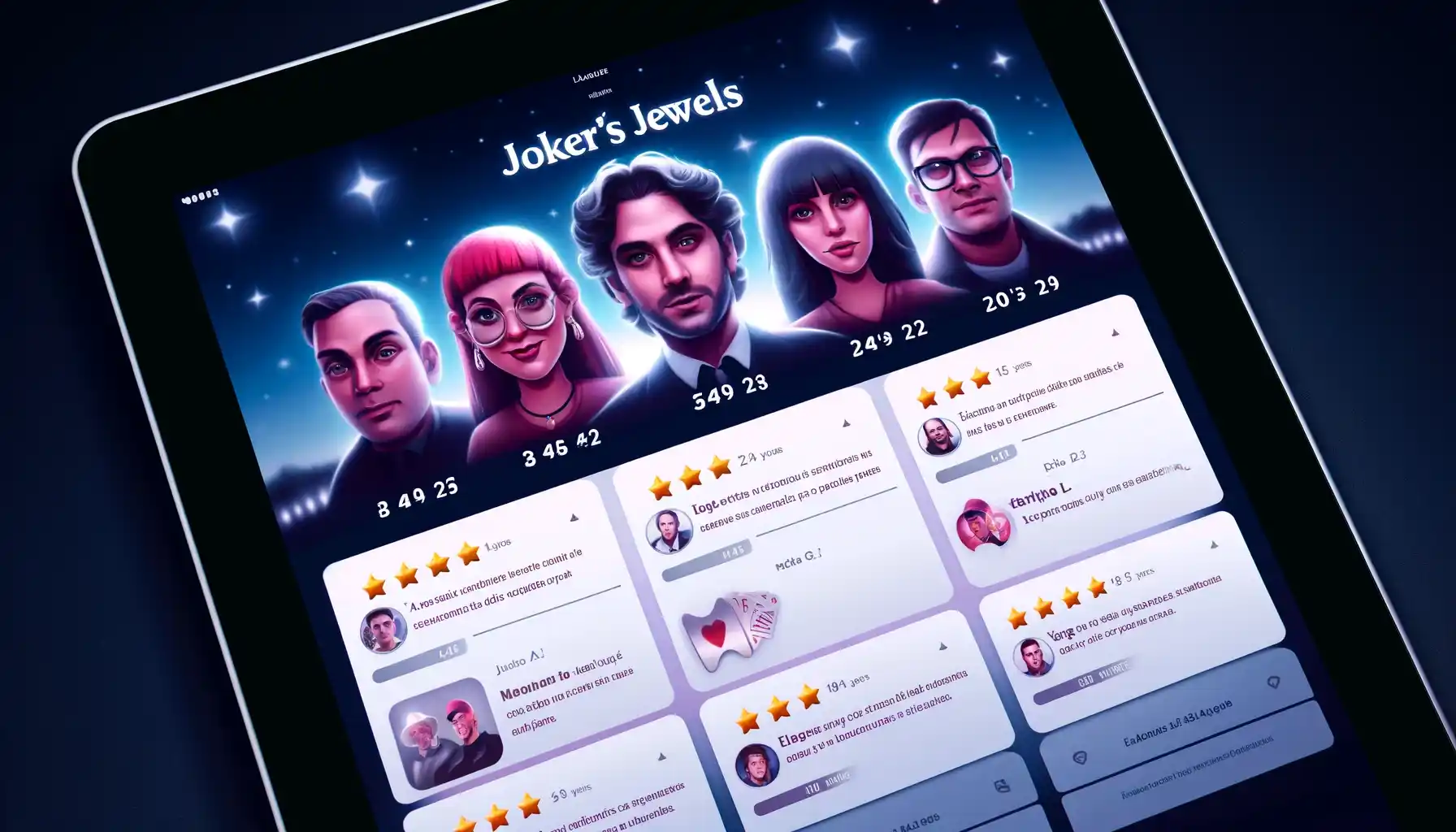 Reseñas sobre el juego Joker's Jewels